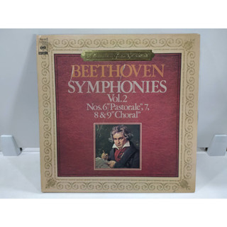 3LP Vinyl Records แผ่นเสียงไวนิล BEETHOVEN SYMPHONIES Vol.2   (J22B80)