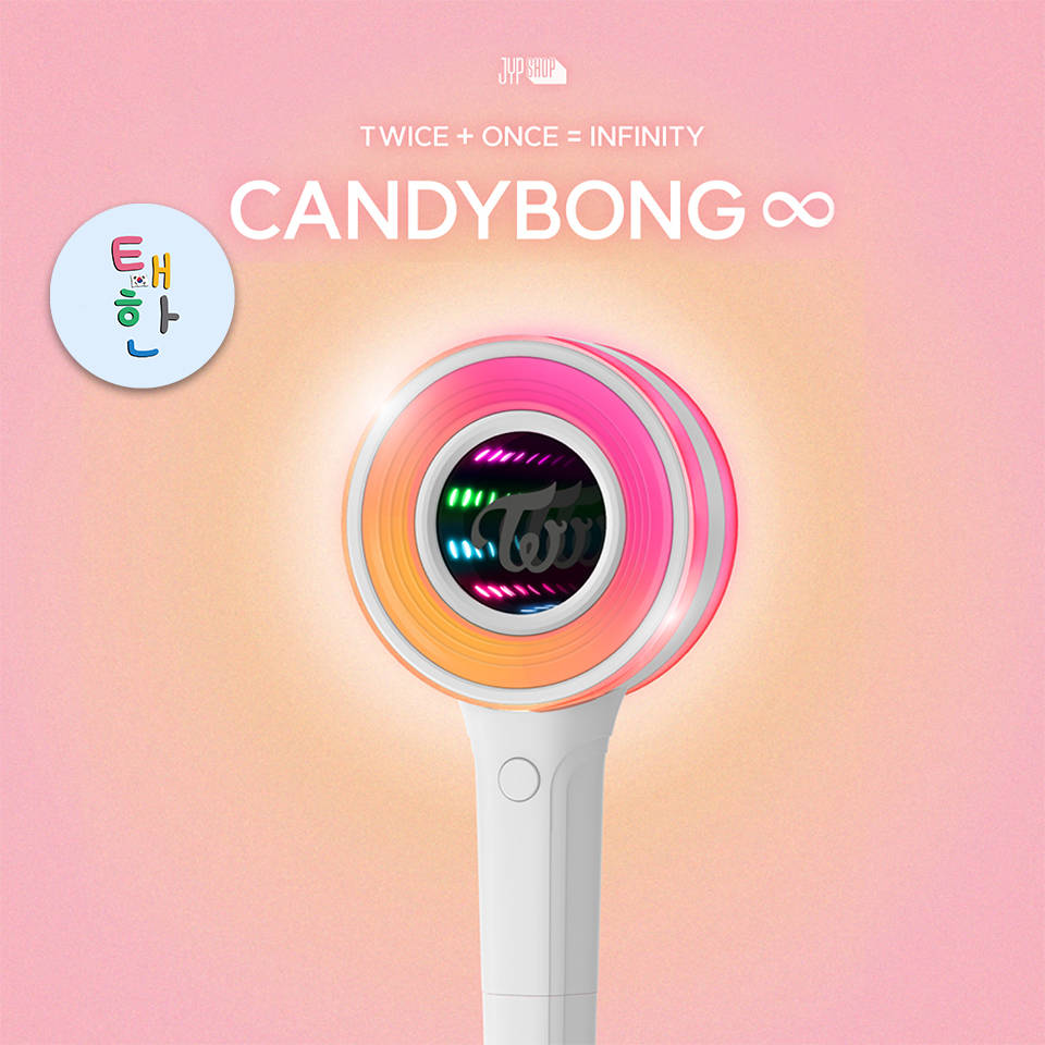 ✅พร้อมส่ง [TWICE] แท่งไฟทไวซ์ TWICE CANDYBONG ∞