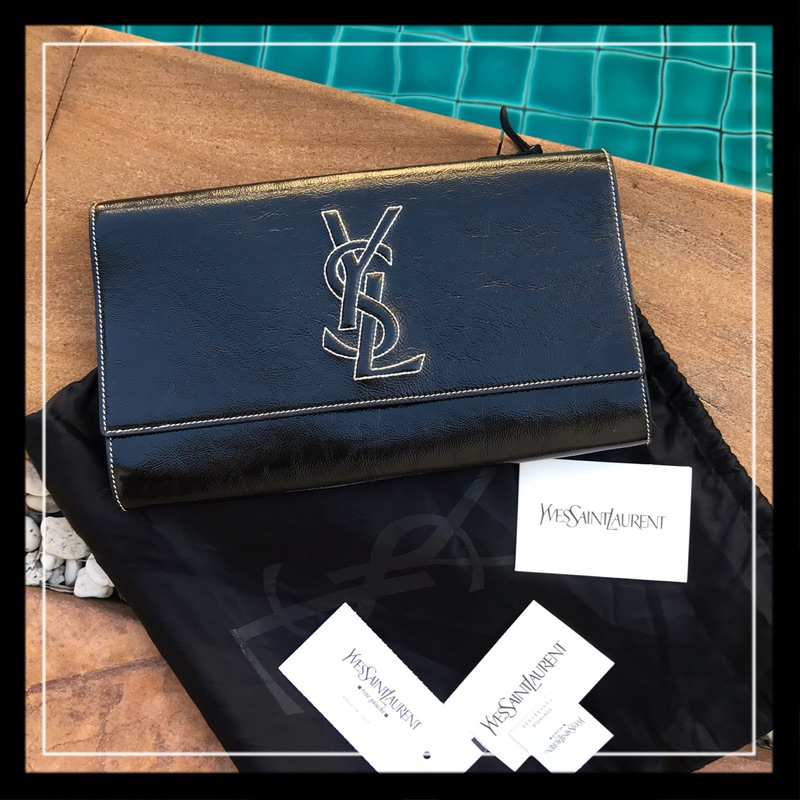 YSL CLUTCH BAG มือสอง ของแท้