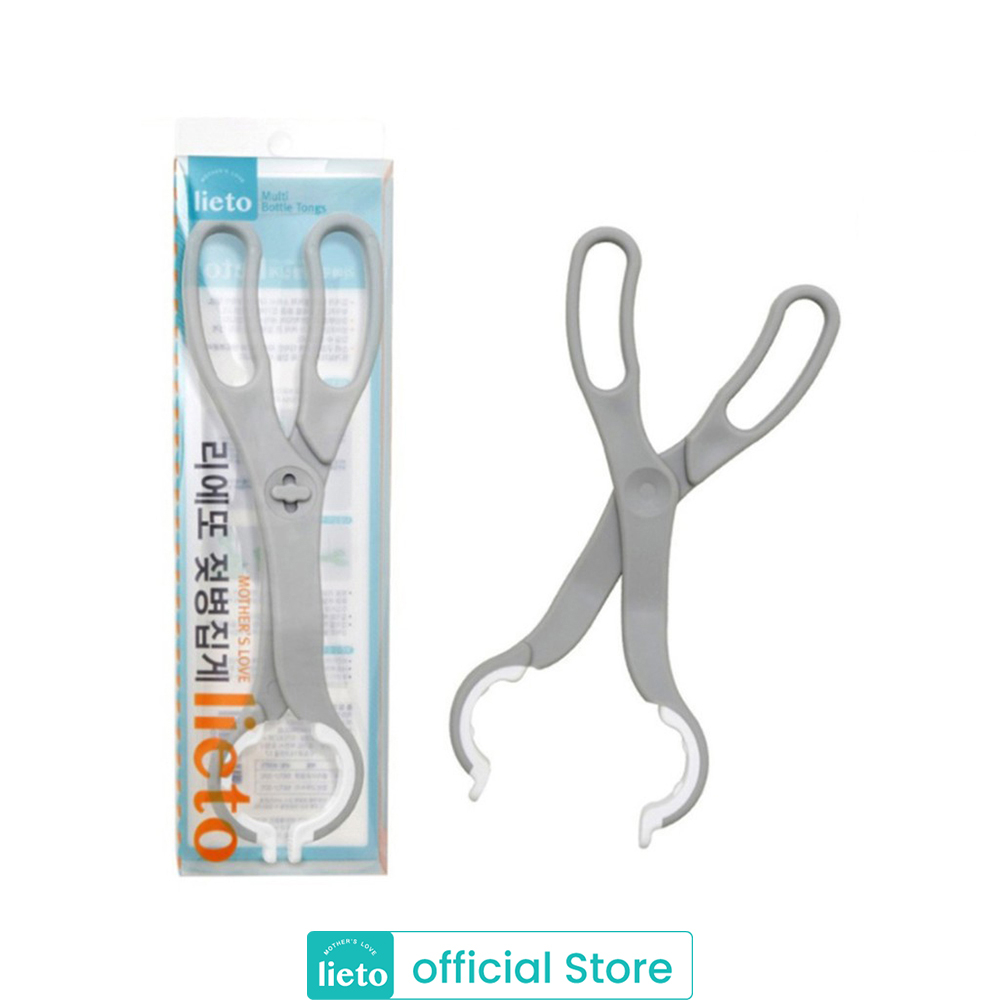 18.Lieto ที่คีบขวดนม และ จุกนม ความยาว 28cm กว้างได้เต็มที่ 20 cm