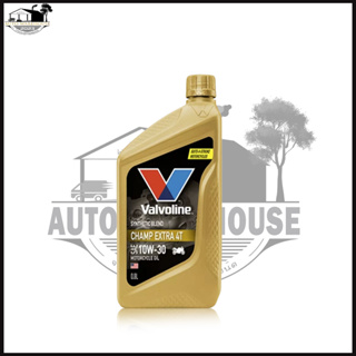 Valvoline Champ Extra 4T 10W-30 ปริมาณ 0.8ลิตร น้ำมันเครื่องมอเตอร์ไซค์