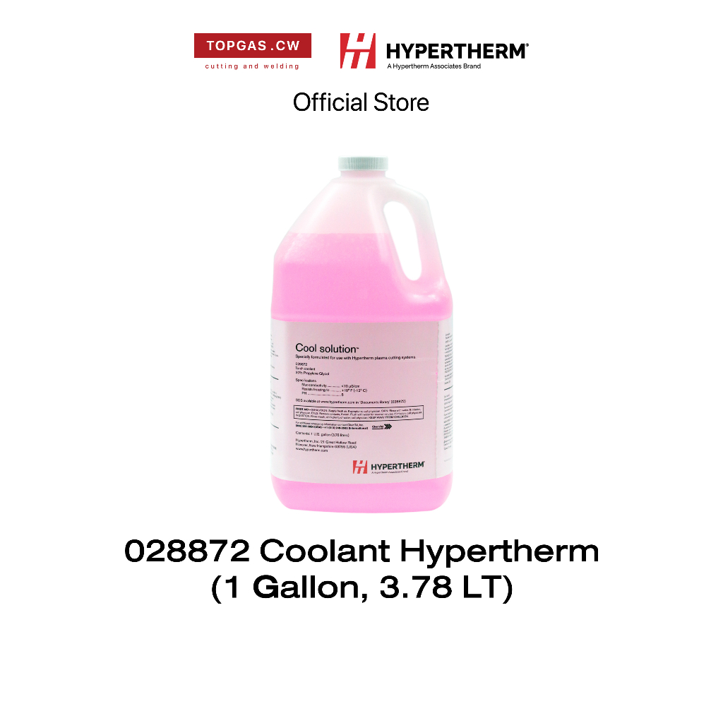 Hypertherm 028872 Coolant น้ำยาหล่อเย็น ระบายความร้อน (1 GALLON, 3.78 LT) ❘ topgascw