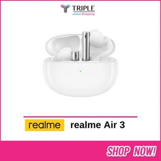 [NEW] realme Buds Air 3 หูฟังไร้สาย รองรับระบบตัดเสียงรบกวน ประกันศูนย์ 6 เดือนp