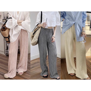 New Pleated pant 🧸 กางเกงอัดพลีทมาใหม่ ใส่สบาย ทรงสวย