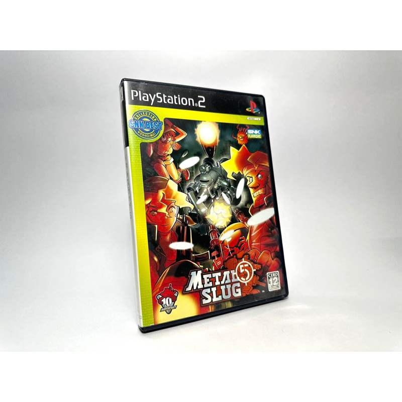 แผ่นแท้ Play Station 2 (japan)(ps2)  Metal Slug 5 (SNK Best Collection)