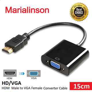 compatible to VGA สายแปลงสัญญาณ ใช้ได้กับสาย พอร์ต DP กับสาย VGA อะแดปเตอร์  ต่อทีวีเคเบิ้ลสายเคเบิ้ล