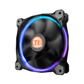 CASE FAN สินค้าใหม่ประกัน 1 เดือน THERMALTAKE RIING 120 MM (CL-F042-PL12SW-A) (RGB 256 COLOR LED)