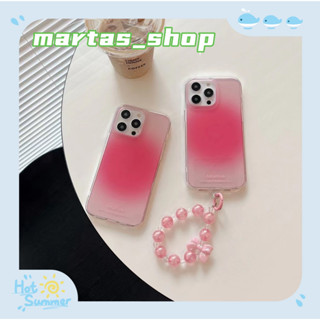 ❤️ส่งของขวัญ❤️ เคสไอโฟน 11 12 13 14 Pro Max หวานสวย ระดับสูง เรียบง่าย ไล่ระดับ ฤดูร้อน Case for iPhone สาวน่ารักหัวใจ