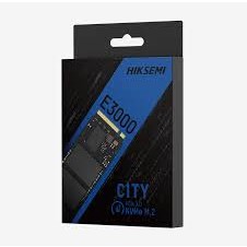 Hiksemi CITY E3000 SSD (STD) 256GB M.2 PCIe Gen 3 x 4, NVMe, Up to 3230MB/s read speed, 1240MB/s write speed (5Y)