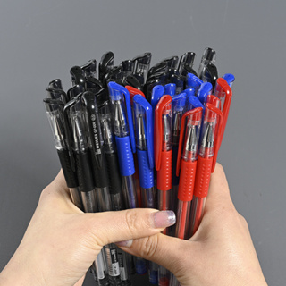ปากกาเจล 0.5mm หัวเข็ม ปากกาสี เครื่องเขียน อุปกรณ์การเรียน มี 3 สีให้เลือก