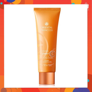 เจลล้างหน้า Vit C Gel Oriental Princess Natural Power C Miracle Brightening Complex Clear Cleansing Gel 100g.