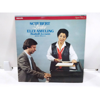 1LP Vinyl Records แผ่นเสียงไวนิล  SCHUBERT Lieder ELLY AMELING Rudolf Jansen   (J22C169)