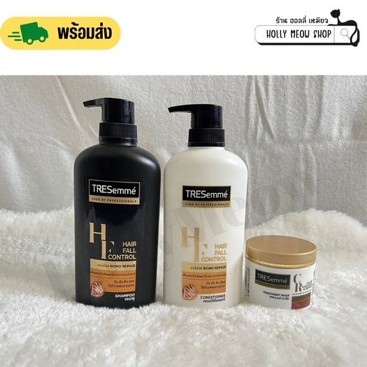 พร้อมส่ง Tresemme ชุดบำรุงผมขาดหลุดร่วง จากการทำเคมี Tresemme hair fall control เทซาเม่ (แชมพู / ครี