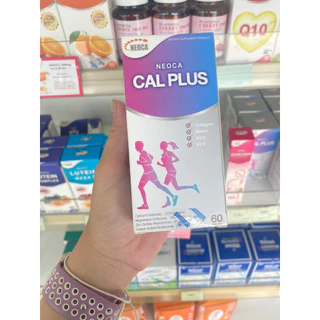 อาหารเสริมแคลเซียม Neoca Cal Plus นีโอก้า แคลพลัส แคลเซี่ยมบำรุงกระดูก คอลลาเจน บรรจุ 60 เม็ด (2 กล่อง)