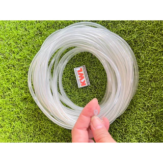 สายน้ำมัน สีใส 2.5มิล 10เมตร ราคาส่ง ใช้กับเครื่องตัดหญ้า เลื่อยยนต์