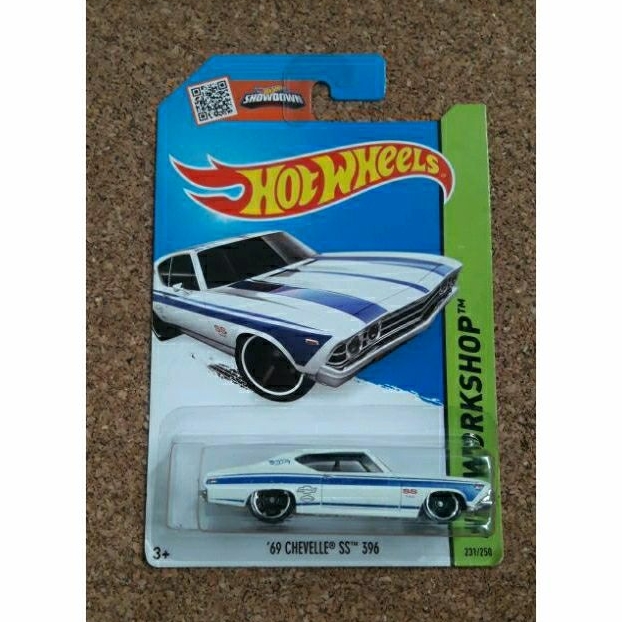 Hot Wheels Workshop 69 Chevelle SS 396 งานรุ่นเก่าหายาก นอนกล่อง รถเหล็ก รถของเล่น รถเหล็กสะสม toy car car toy majorette