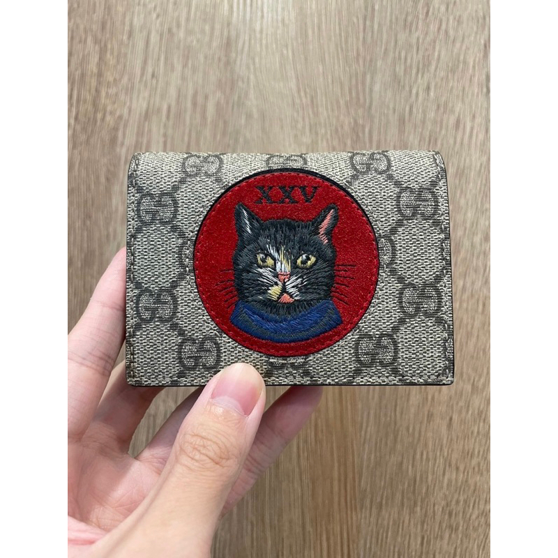 GUCCI Cat wallet full set