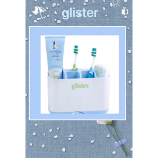 glister ที่ไส่ยาสีฟันและแปรงสีฟันกลิสเทอร์1ชิ้น/กล่อง