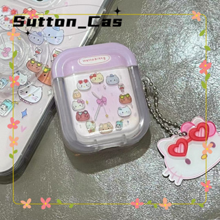 ❤️ส่งของขวัญ❤️ เคสแอร์พอด 1 2 น่ารัก HelloKitty เคส AirPods 3 pro การ์ตูน ความนิยม case for AirPod Pro2 AirPods gen 2