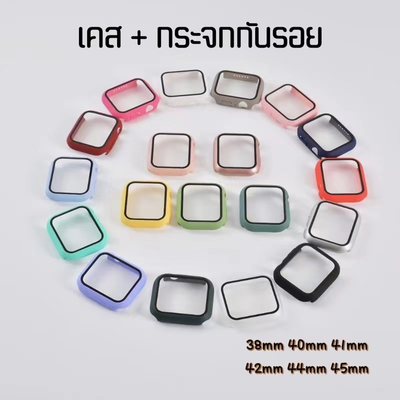 iWatch case ใช้กับ 7/6/5/4/3/2/1/Sเคส Smart watch 39mm/41mm/42mm/44mm/45mm/49mm