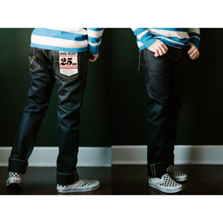 เอวจริง 32 777-XHSib(double indigo) 25oz กระบอกกเล็ก (Slim Taper) สภาพสวยครับ
