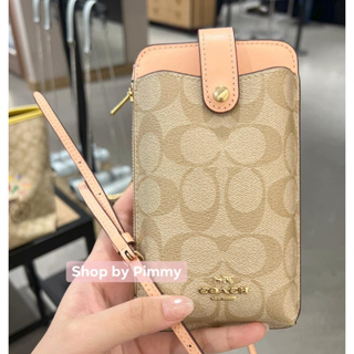 Phone Crossbody In Signature Canvas