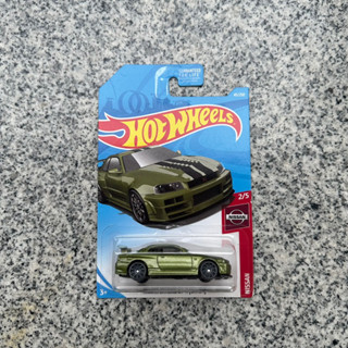 รถเหล็ก Hotwheels Nissan Skyline R34