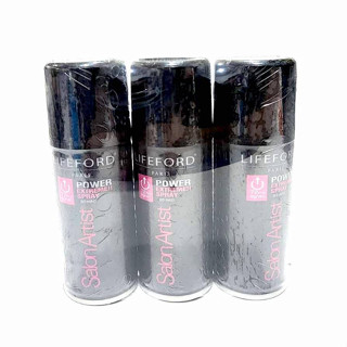 3 กระป๋อง สเปรย์ฝุ่นดีแคช ไลฟ์ฟอร์ด ซาลอน อาร์ทติส Lifeford Paris Salon Artist Extreme Setting Spray 90มล.