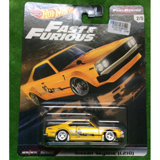 Hotwheels PREMIUM ล้อยาง Nissan SKYLINE  (C210)