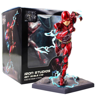 Iron Studios Art Scale The Flash Justice League 1/10 Action Figure Model โมเดลเดอะแฟลชซุปเปอร์ฮีโร่ความไวแสงสุดเท่ห์