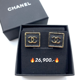 New chanel earrings ทรงเหลี่ยม สวยมาก