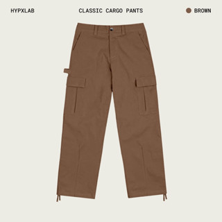 SLUM LTD - HYPXLAB Classic Cargo Pants Brown