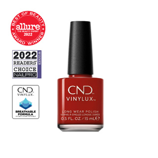 CND VINYLUX สีทาเล็บกึ่งเจล สี Maple Leaves 0.5 oz. (15 ml.) นำเข้าจากอเมริกา