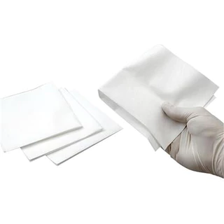 ผ้าไมโครไฟเบอร์ เช็ดหัวพิมพ์ ไร้ฝุ่น ทำความสะอาด Cleanroom Wiper Microfiber ขนาด 4x4 นิ้ว (400แผ่น)