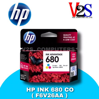 HP INK &lt;หมึกสำหรับเครื่องพิมพ์&gt; 680 (TRI-COLOR) F6V26AA