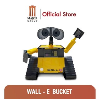 !พร้อมส่ง!ถังป๊อปคอร์น Wall-E Bucket  วอล์-อี บัคเก็ต ครบรอบ Disney100ปี ตาเป็นไฟฉายของแท้ Major