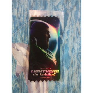 ตั๋ววิบวับ ตั๋วสะสม บัซ ไลท์เยียร์ Buzz Lightyear Collectible Ticket จาก SF Cinema บัซไลท์เยียร์ บัสไลท์เยียร์ Toy Story