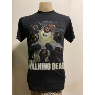 เสื้อยืด หนัง WALKING DEAD สไตล์วินเทจ