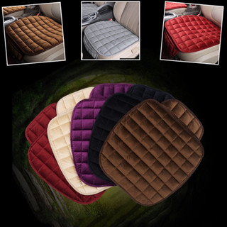 🌷 เบาะรองนั่ง ที่หุ้มเบาะ รถยนต์ นุ่มสบาย มีที่เก็บของ แผ่นร…