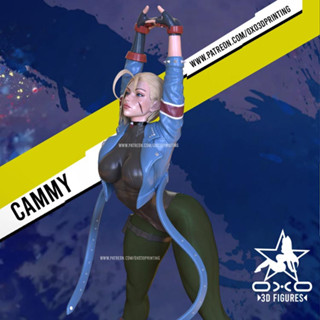 [โมเดลไม่ทำสี] 【Cammy White【Super Street Fighter】 3D printing model