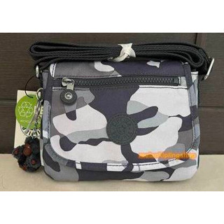 ส่งฟรี EMS Kipling Sabian U Crossbody Mini Bag - Cool Camo Grey