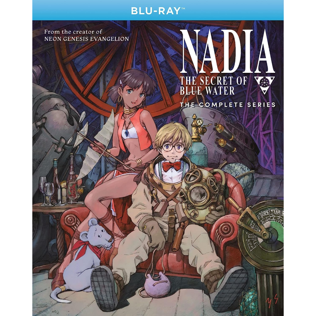 อนิเมะ Blu-ray  นาเดียกับปริศนาอัญมณีมหัศจรรย์ Nadia The Secret of Blue Water (Fushigi no Umi no Nadia) [BDrip 1080p]