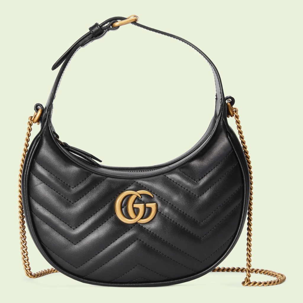 กระเป๋า GG Marmont Half-Moon-Shaped Mini Bag