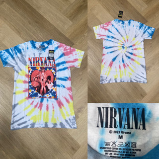 เสื้อวง Nirvana tiedye ของแท้ 100%