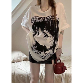 ⚡️พร้อมส่ง เสื้อยืดลาย Gou girl ⚡️ (girl) ผ้าคอตตอน