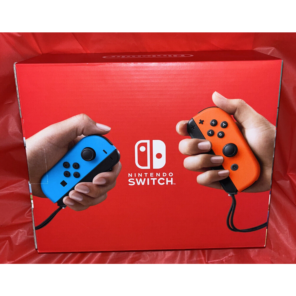 BRAND NEW, Nintendo Switch, Red/Blue Joy-Cons, Switch Dock, Box Never Opened