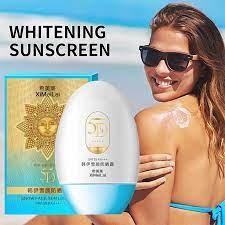 Lotion Suncreen Ximeilai SPF 50+ สโนว์เฟส หน้ากระจ่างใสราวหิมะ ปกป้องใบหน้า 24ชม. -- SP6760
