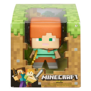 Minecraft Mega-figures Alex with Golden Pick Axe 5.5 นิ้วของแท้