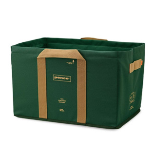 Penco Box Tote Dark Green (HEZ048-DGN) / กล่องพับเก็บได้ สีเขียวเข้ม แบรนด์ Penco จากประเทศญี่ปุ่น