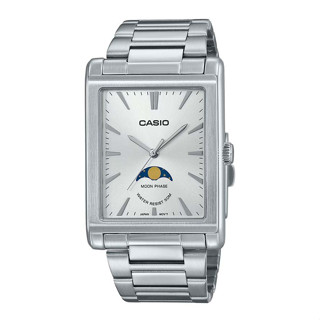 🎁CASIO STANDARD MTP-M105D-7A Moon phase ของแท้ 100% พร้อมส่ง ประกัน 1 ปี